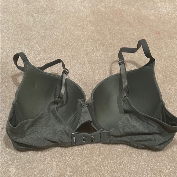 aerie sunnie demi Hunter Green Bra with Adjustable Straps and Molded Cups - Picture 2 of 3